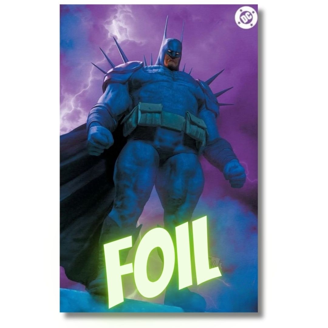 ABSOLUTE BATMAN #5 VIRGIN FOIL EXCLUSIVE - MARK SPEARS 3RD PRINT  LTD 800