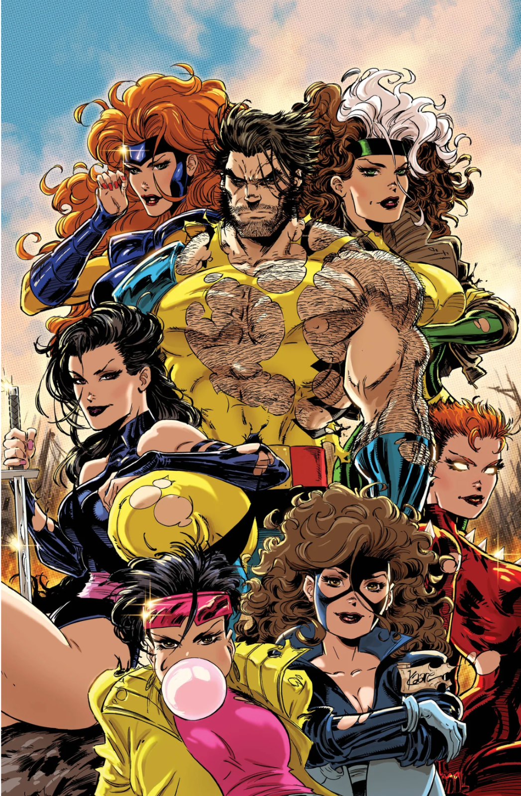 WOLVERINE #8/400 VIRGIN DALLAS EXPO EXCLUSIVE - 1ST ADAMANTINE -  KAARE ANDREWS