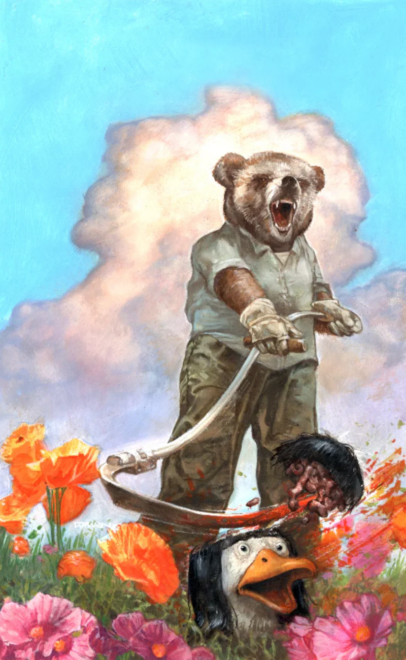 BENEATH THE TREES WHERE NOBODY SEES RITE OF SPRING #1  SDCC FOIL/VIRGIN - DORMAN