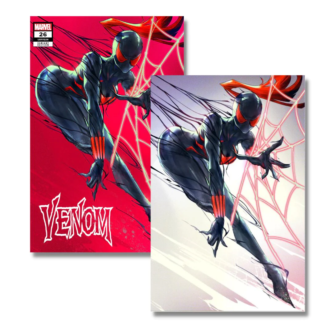 VENOM #26 EXCLUSIVE VIRGIN/TRADE - IVAN TAO - 1ST BLACK WIDOW SYMBIOTE - LTD 400