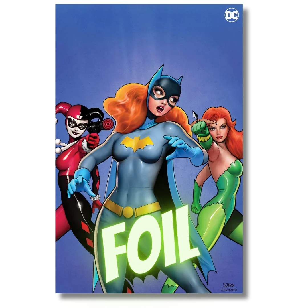 HARLEY QUINN #38 EXCLUSIVE FOIL/VIRGIN/TRADE HOMAGE - SZERDY  LTD 800