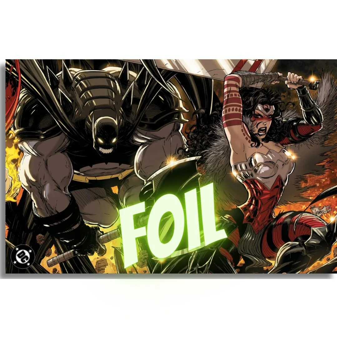 ABSOLUTE WONDER WOMAN #4 FOIL EXCLUSIVE VIRGIN- KAARE ANDREWS - ABSOLUTE BATMAN