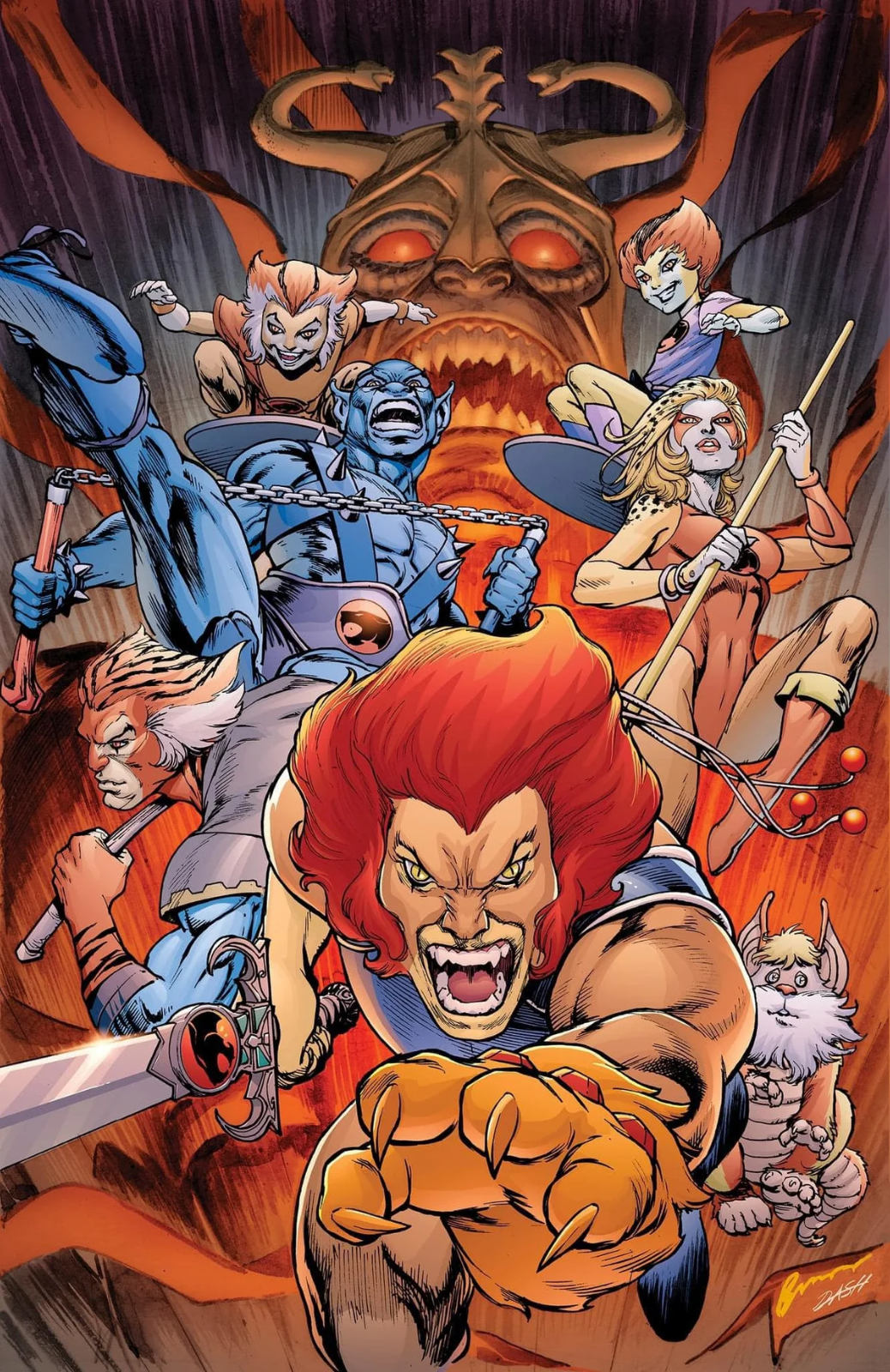 THUNDERCATS #1 EXCLUSIVE VIRGIN/TRADE - BUZZ - LIMITED 400