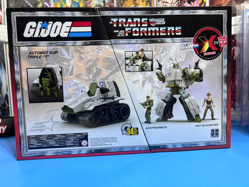 TRANSFORMERS Collaborative GI JOE Autobot KUP Triple "T" Hasbro 2024 NEW SEALED