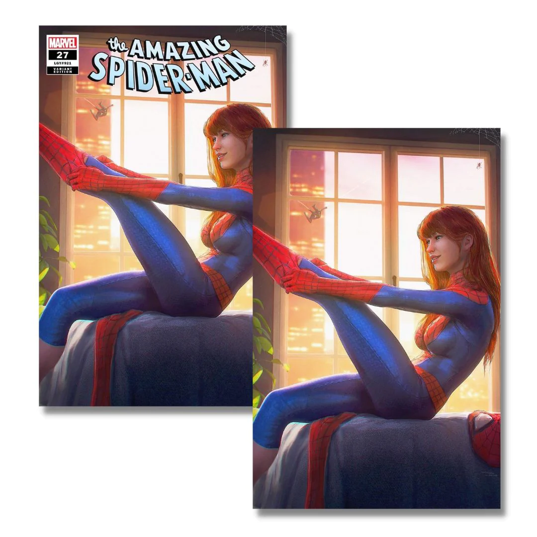 AMAZING SPIDER-MAN #27 EXCLUSIVE VIRGIN/TRADE - DA SILVA - MARY JANE COSPLAY
