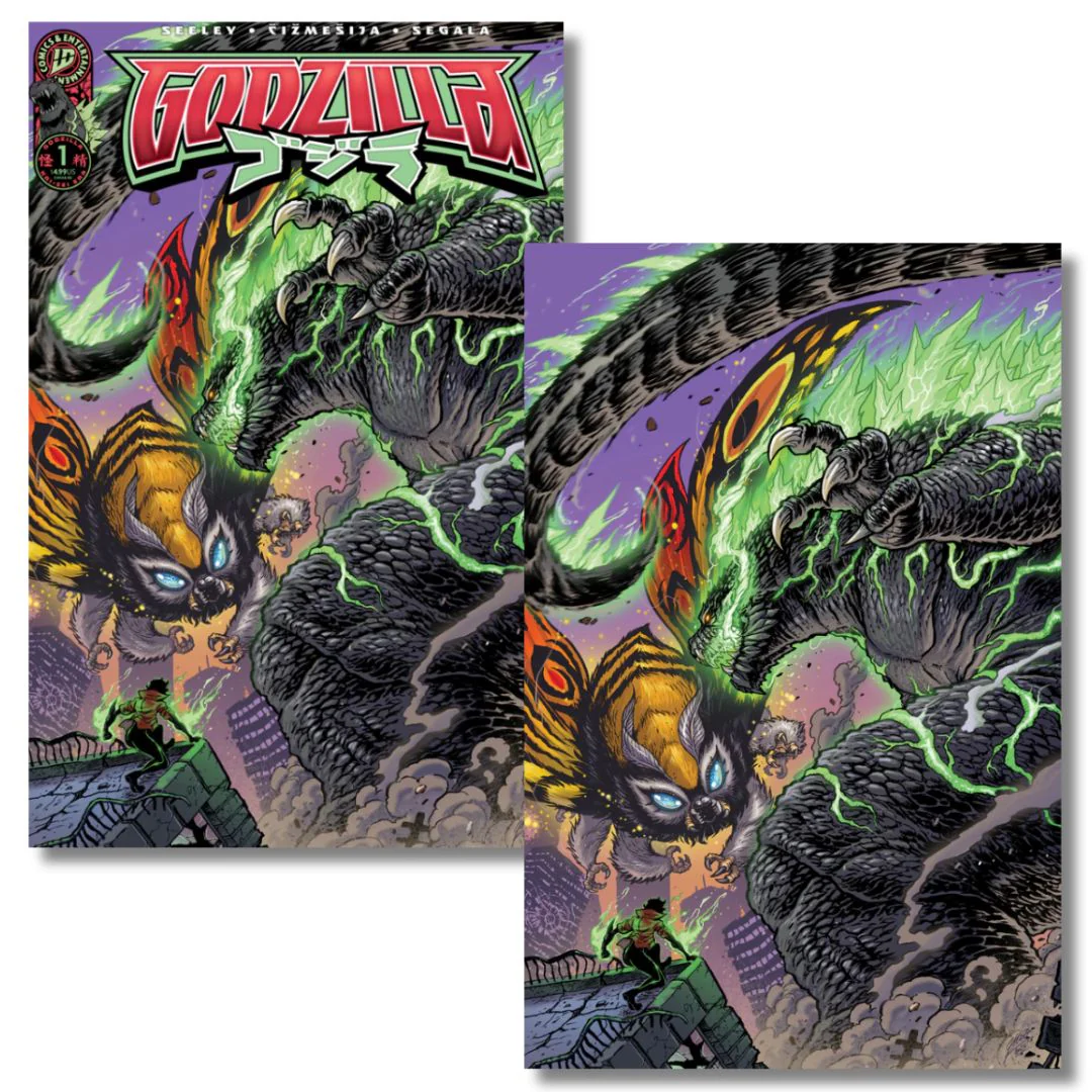 GODZILLA KAI-SEI #1 EXCLUSIVE VIRGIN/TRADE - FRANK LTD 600