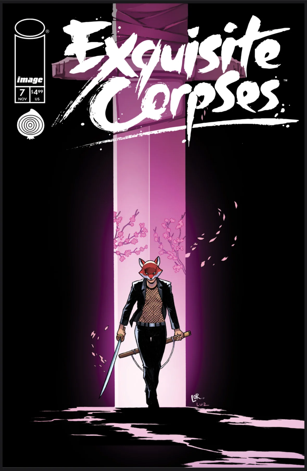 EXQUISITE CORPSES #7 EXCLUSIVE CROW HOMAGE LTD 300 w/ COA LORENZANA