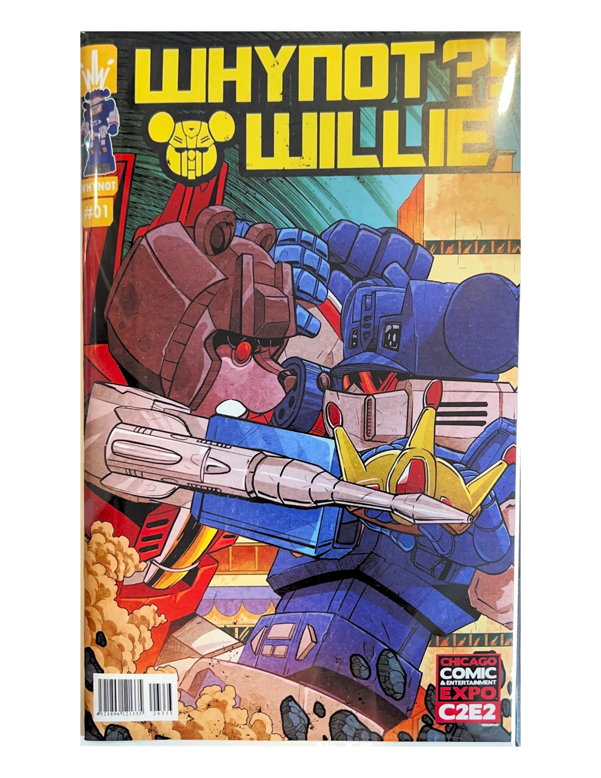 WHYNOT?! WILLIE #1 C2E2 EXCLUSIVE TRANSFORMERS HOMAGE - Ltd 300