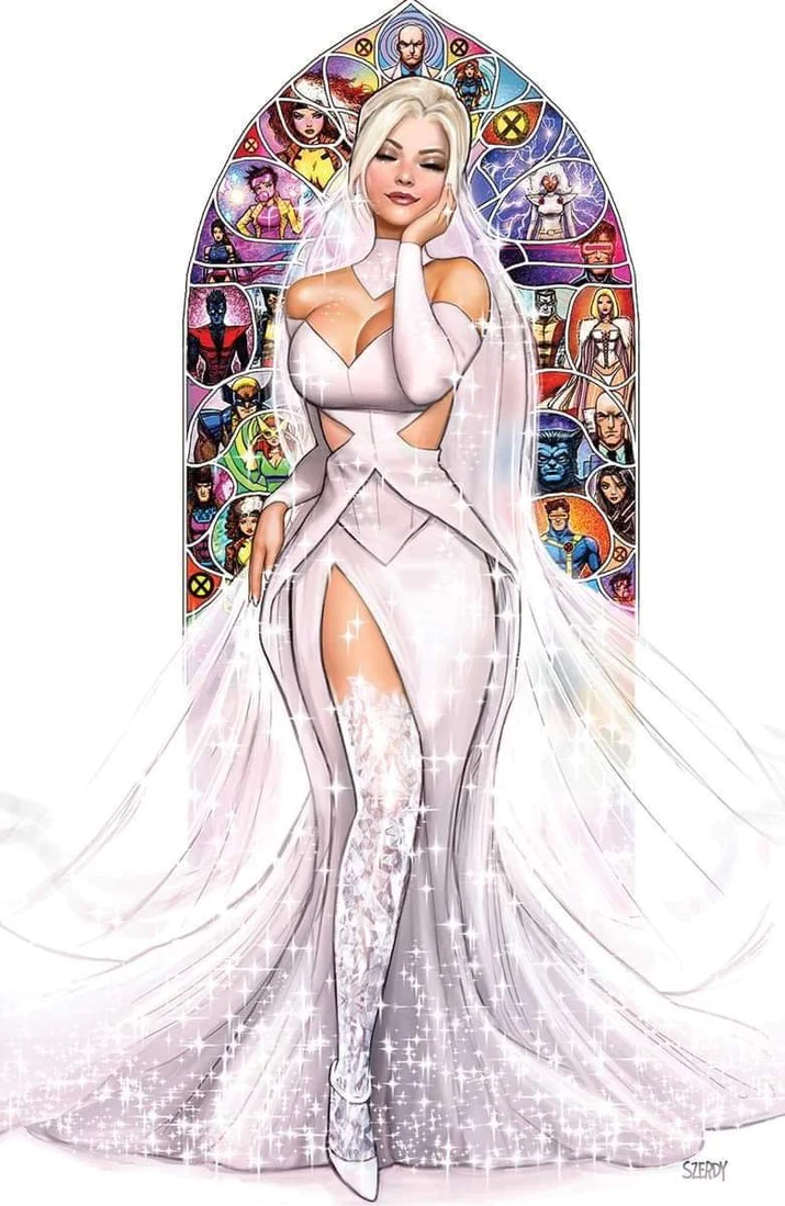 INVINCIBLE IRON MAN 10 EXCLUSIVE VIRGIN/TRADE - NATHAN SZERDY - EMMA FROST