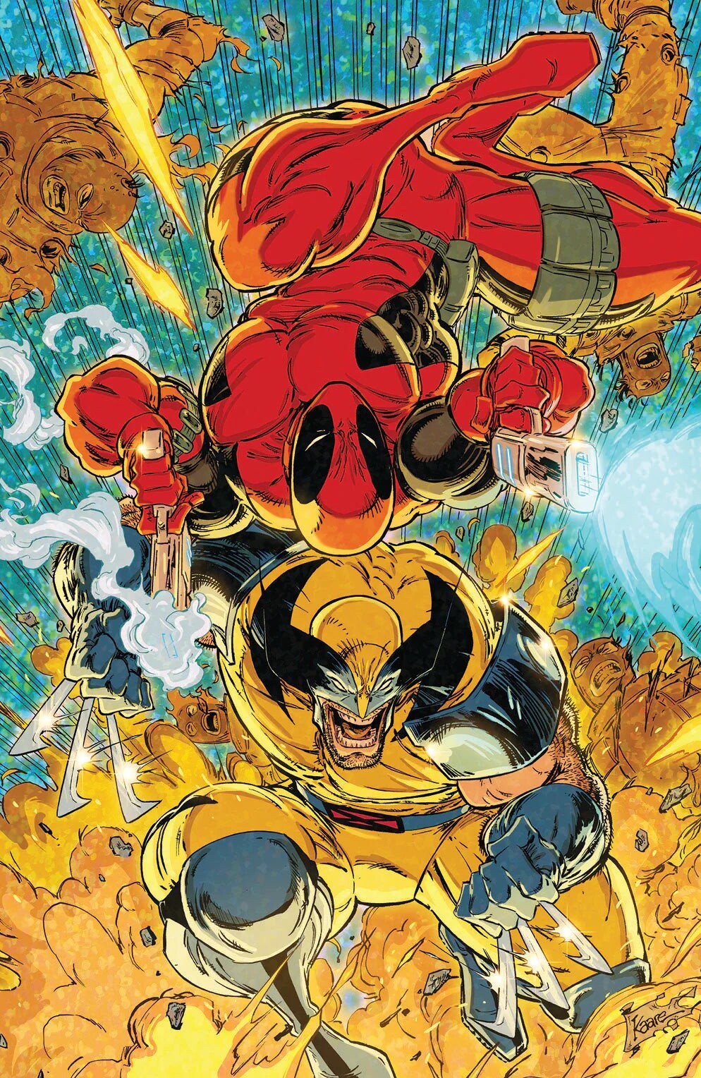 DEADPOOL WOLVERINE #1 EXCLUSIVE VIRGIN - KAARE ANDREWS LTD 1000 (2025)