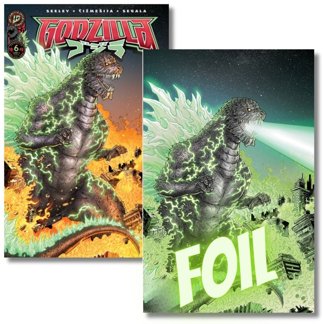 GODZILLA KAI-SEI #6 EXCLUSIVE FOIL & TRADE - LYMAN LTD 500