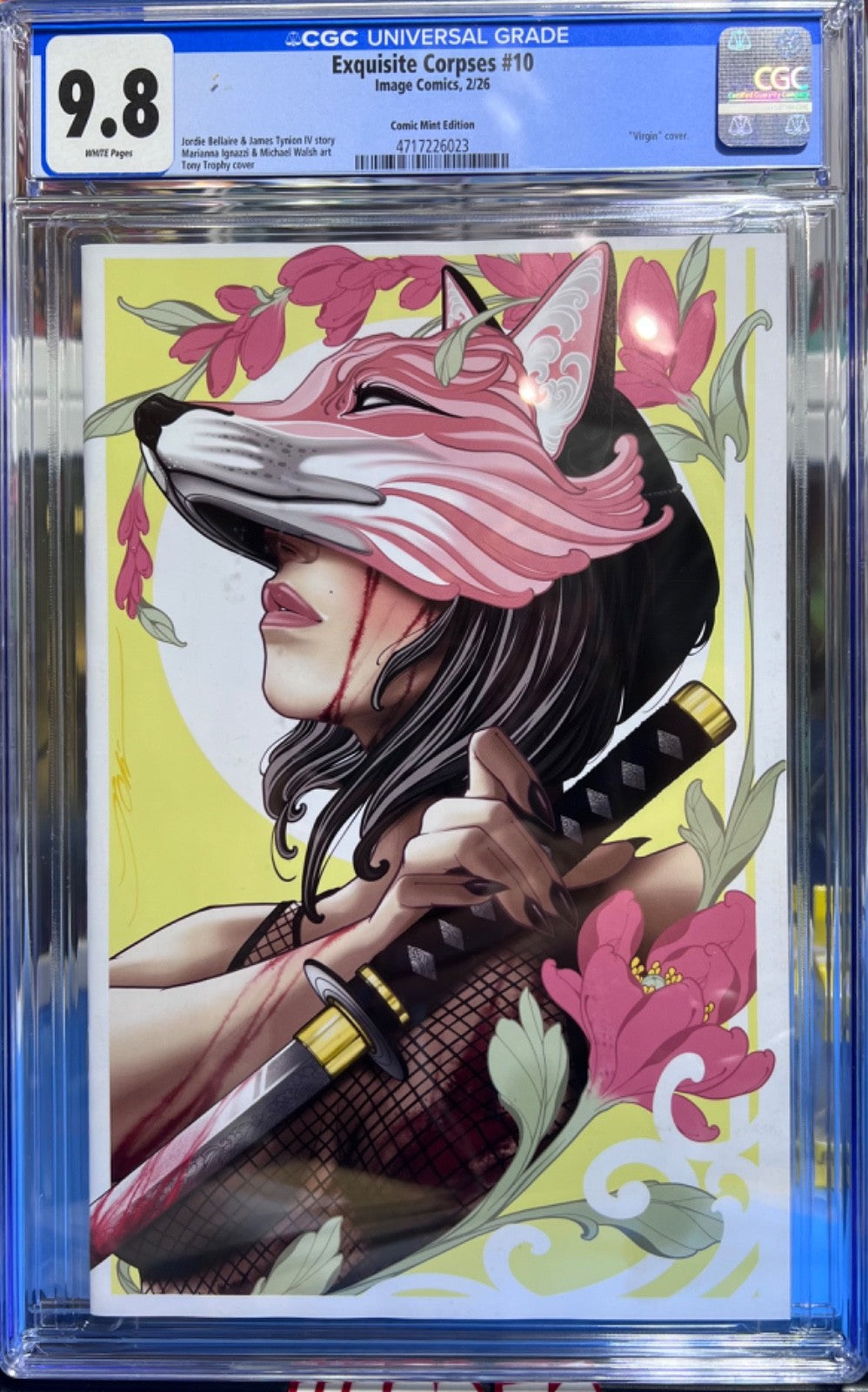 9.8 CGC EXQUISITE CORPSES #10 EXCLUSIVES VIRGIN - TROPHY