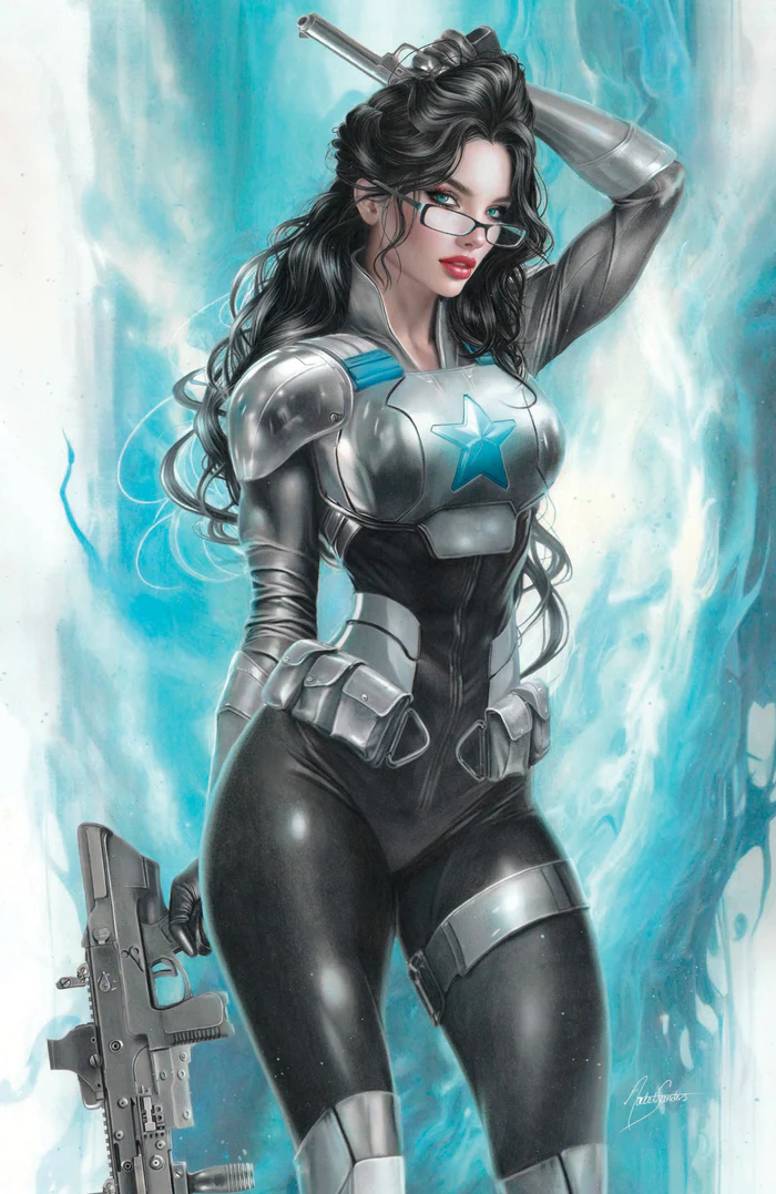 GI JOE #1 VIRGIN EXCLUSIVE - NATALI SANDERS - BARONESS - 1ST APP RISK