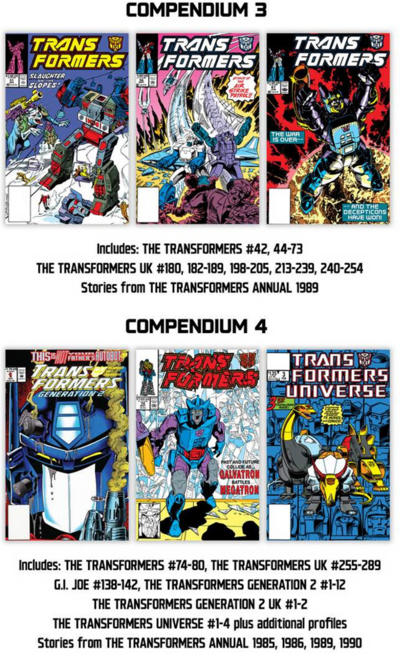 TRANSFORMERS TIL ALL ARE ONE KICKSTARTER COMPENDIUM DECEPTICON HC 4 VOL BOX SET