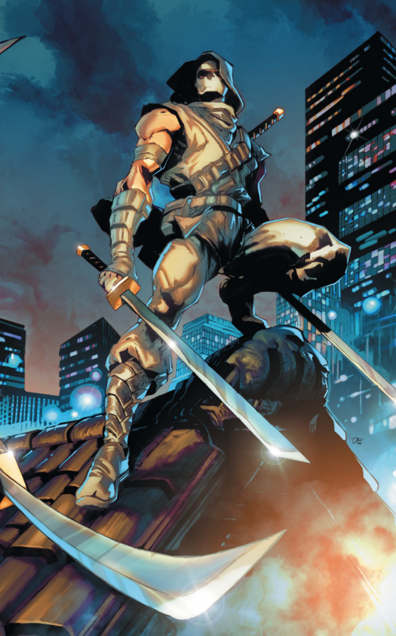 GI JOE #21 VIRGIN EXCLUSIVE WRAP AROUND EXCLUSIVE - DEXTER SOY - STORMSHADOW