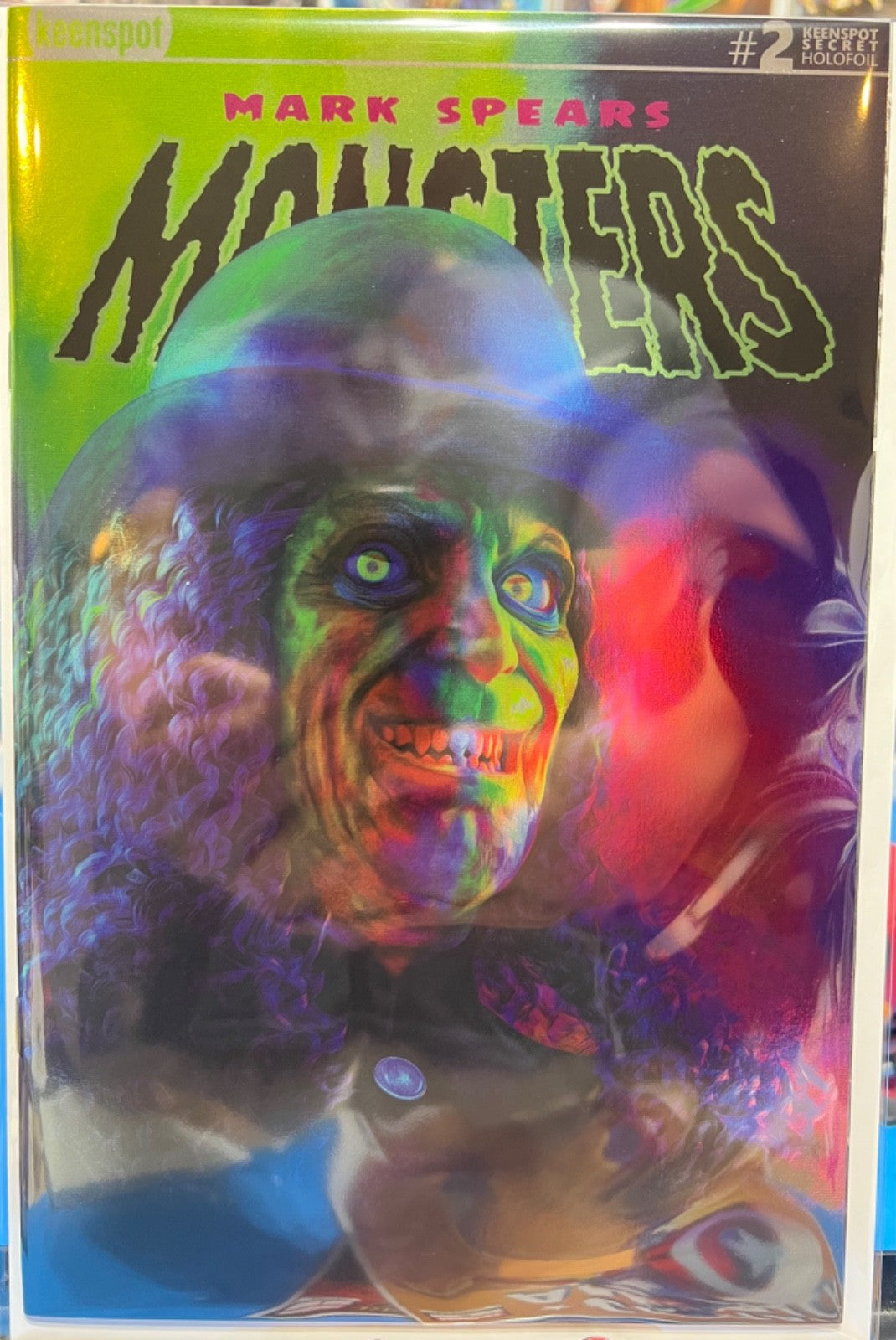 MARK SPEARS MONSTERS #2 SDCC FOIL 3rd PRINT COVER F 2025