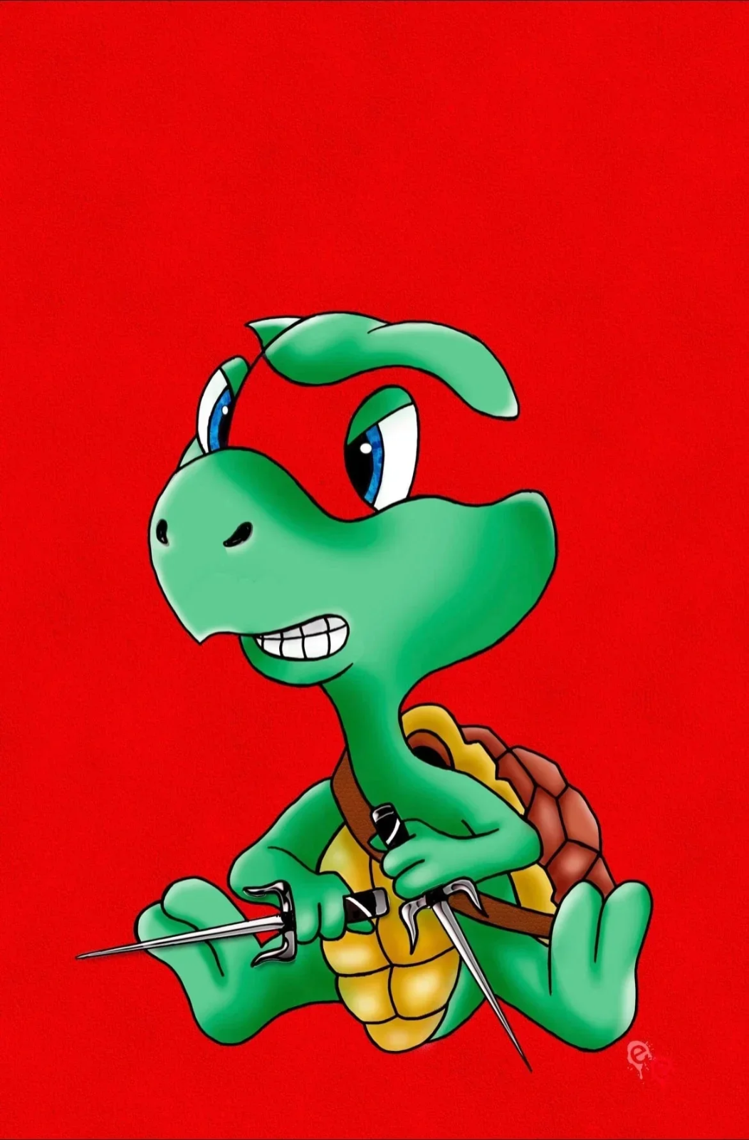 TMNT LAST RONIN LOST YEARS 4 VIRGIN NEGATIVE SPACE EXCLUSIVE - ERIC HEARD LE 777