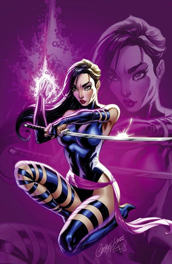 1:100 PSYLOCKE #10 VIRGIN INCENTIVE - J SCOTT  Campbell