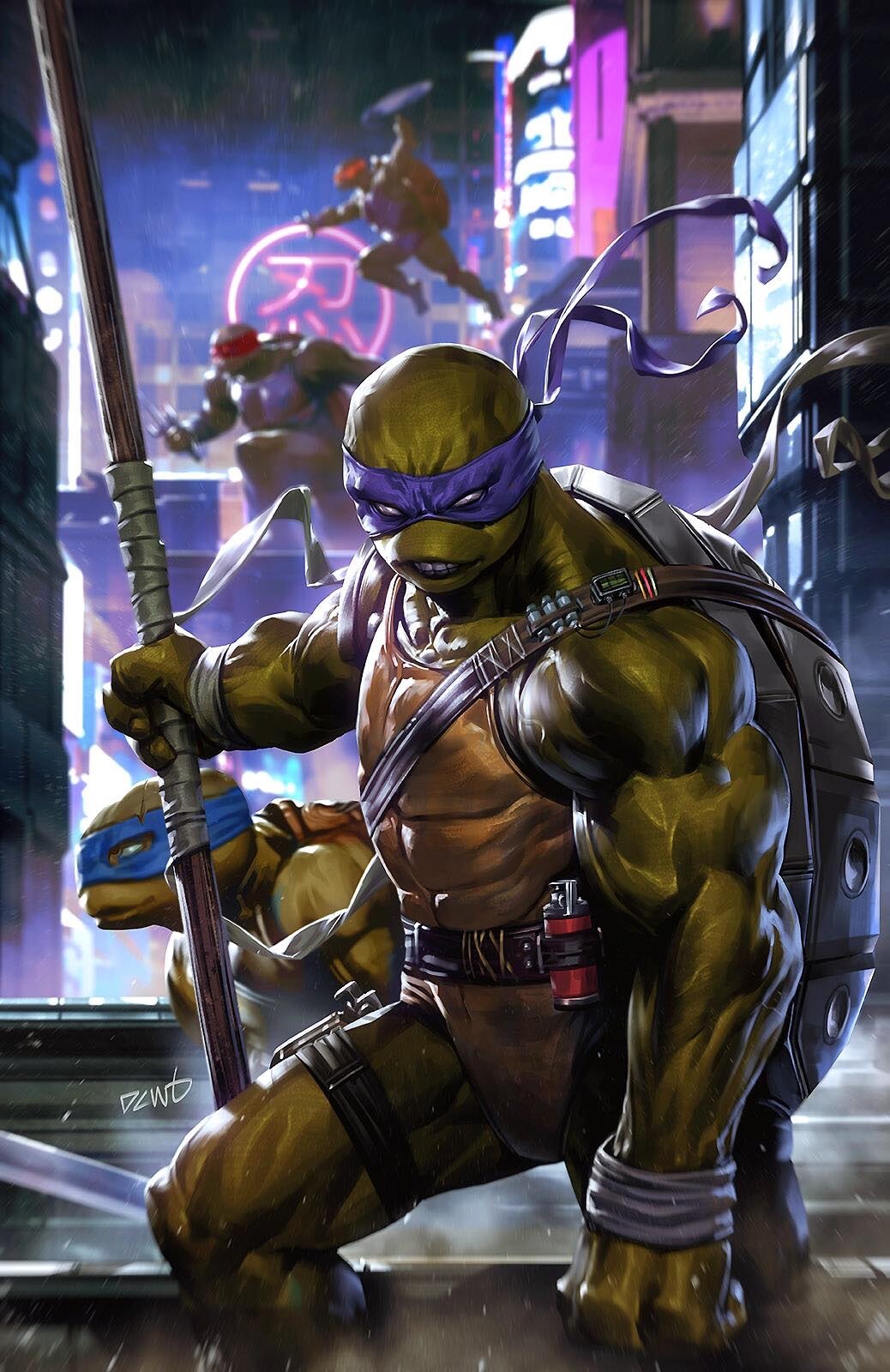 TEENAGE MUTANT NINJA TURTLES 2024 #4 VIRGIN EXCLUSIVE  - CHEW  LTD 1200
