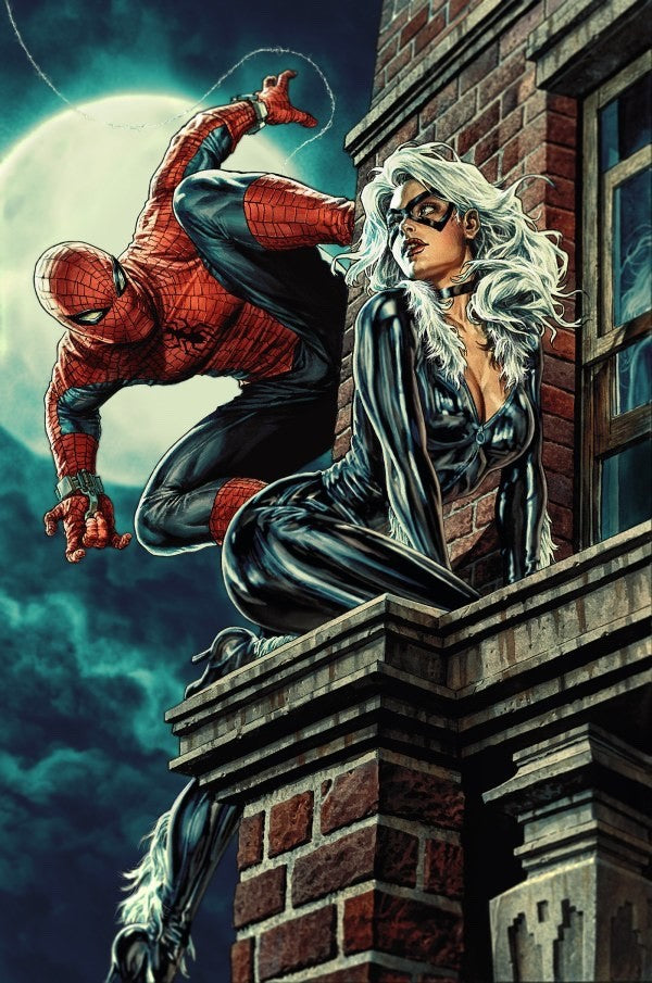 1:25 AMAZING SPIDER-MAN #7  VIRGIN INCENTIVE 2nd PRINT BERMEJO - BLACK CAT