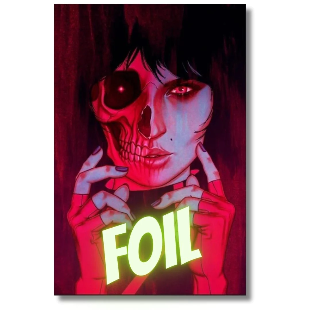 GRIM PEN & INK #1 FOIL VIRGIN EXCLUSIVE - JENNY FRISON  LTD 400 COA