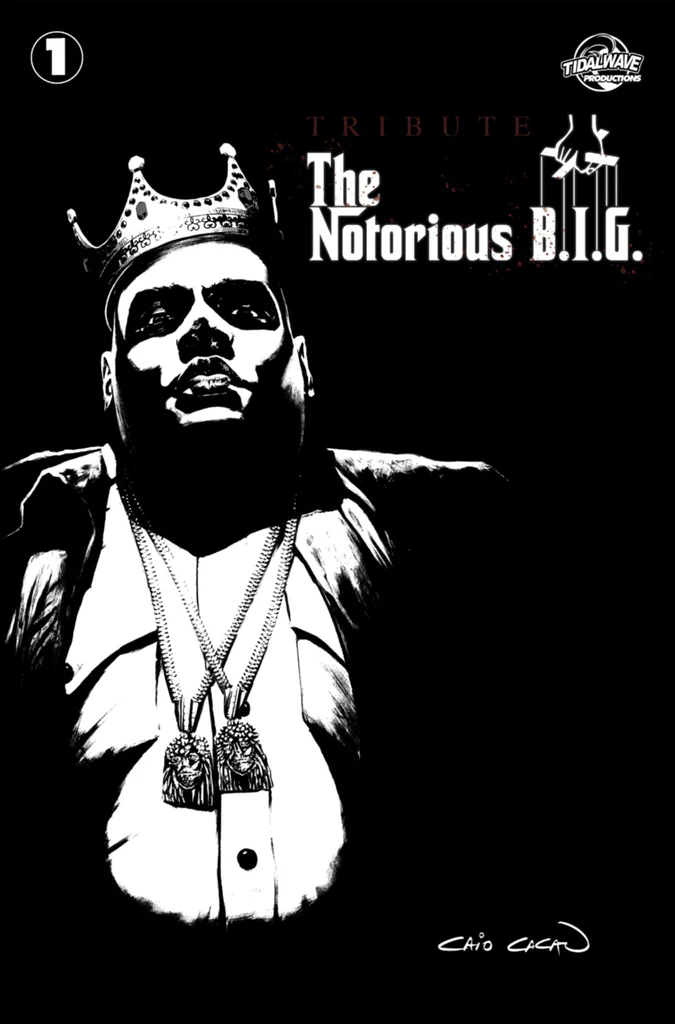 TRIBUTE NOTORIOUS B.I.G #1 EXCLUSIVE GODFATHER HOMAGE VIRGN/TRADE COMIC LTD 300