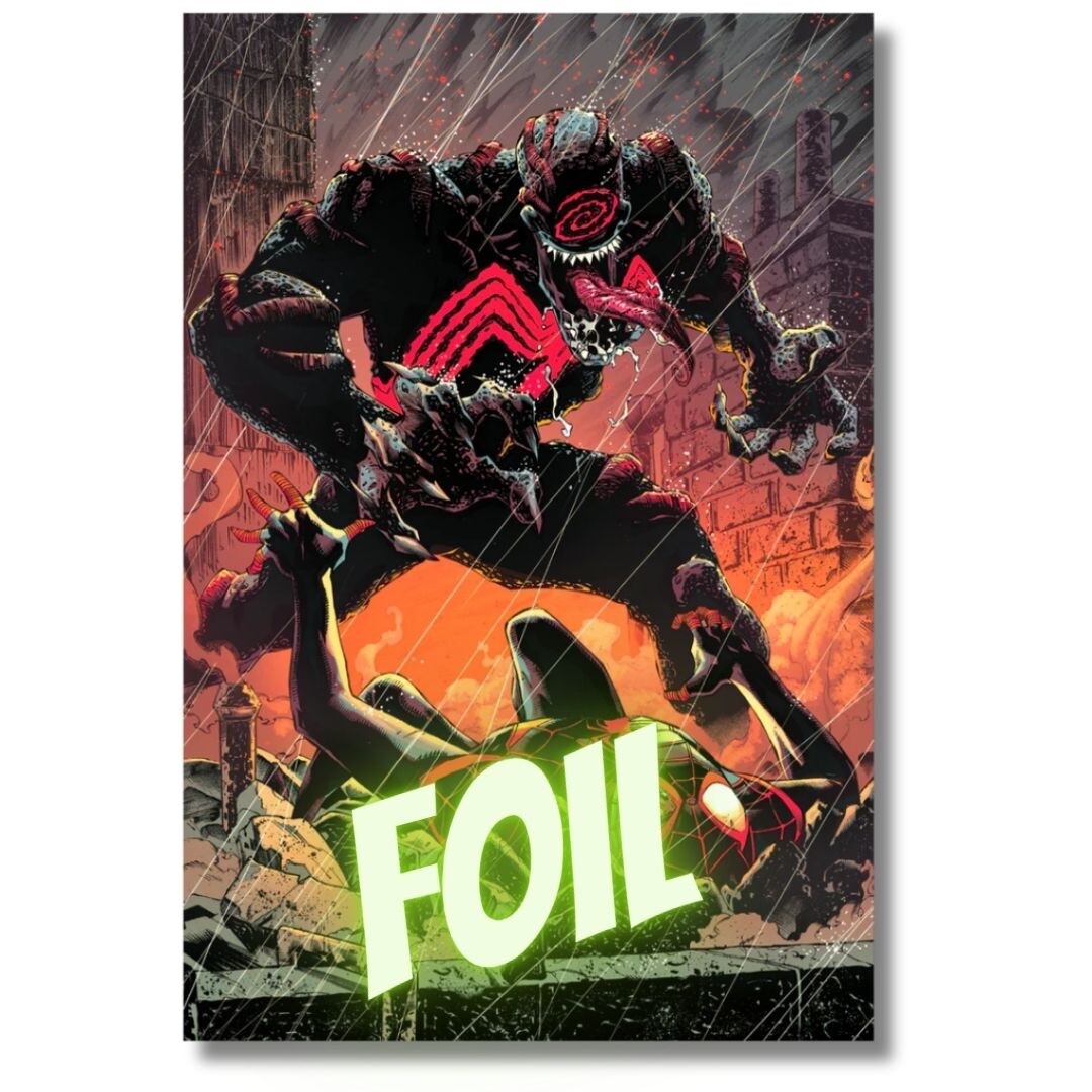 VENOM #3 NYCC VIRGIN FOIL FACSIMILE EXCLUSIVE - 1ST APP KNULL - MOVIE