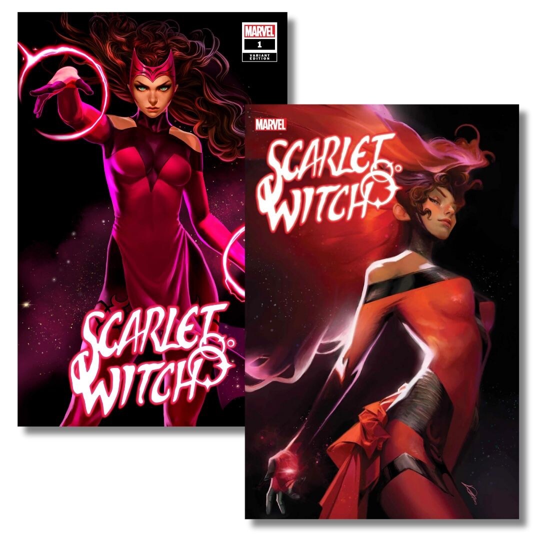 SCARLET WITCH #1 INCENTIVE 1:25 & EXCLUSIVE TRADE - LOZANO & TALAVERA