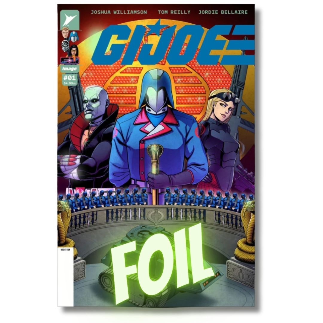 GI JOE #1 FOIL EXCLUSIVE  HOMAGE (2024) JAVAN JORDAN