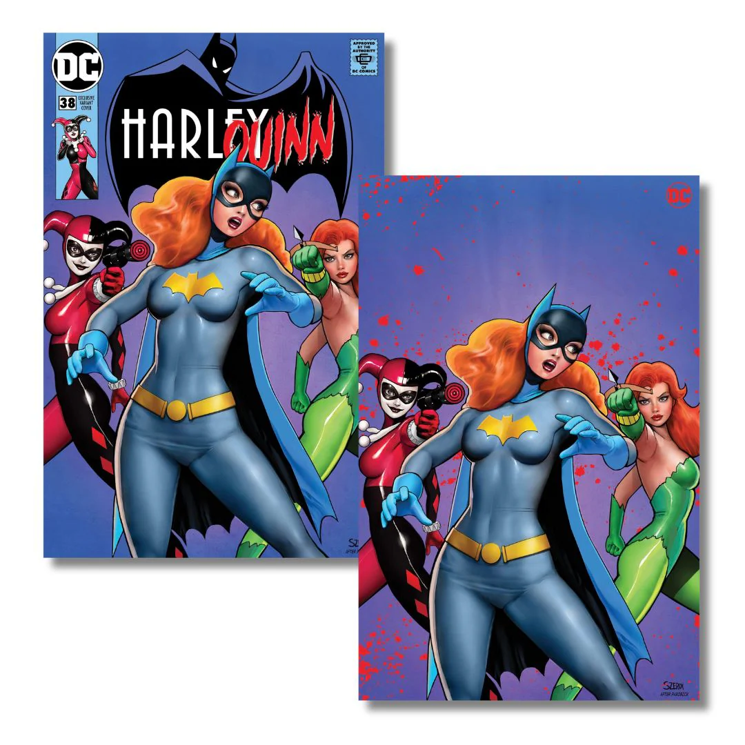 HARLEY QUINN #38 EXCLUSIVE VIRGIN/TRADE HOMAGE - SZERDY  LTD 1500
