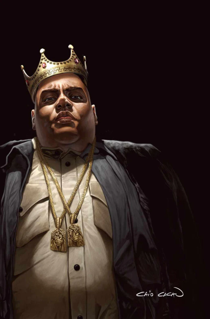 TRIBUTE NOTORIOUS B.I.G #1 EXCLUSIVE GODFATHER HOMAGE VIRGN/TRADE COMIC LTD 300