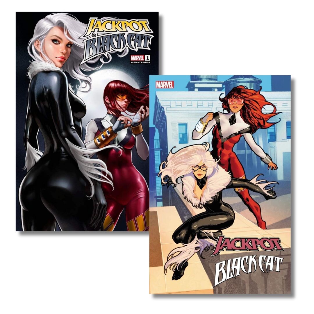 JACKPOT & BLACK CAT #1 1:25 INCENTIVE & EXCLUSIVE TRADE - LOBOS & TALAVERA