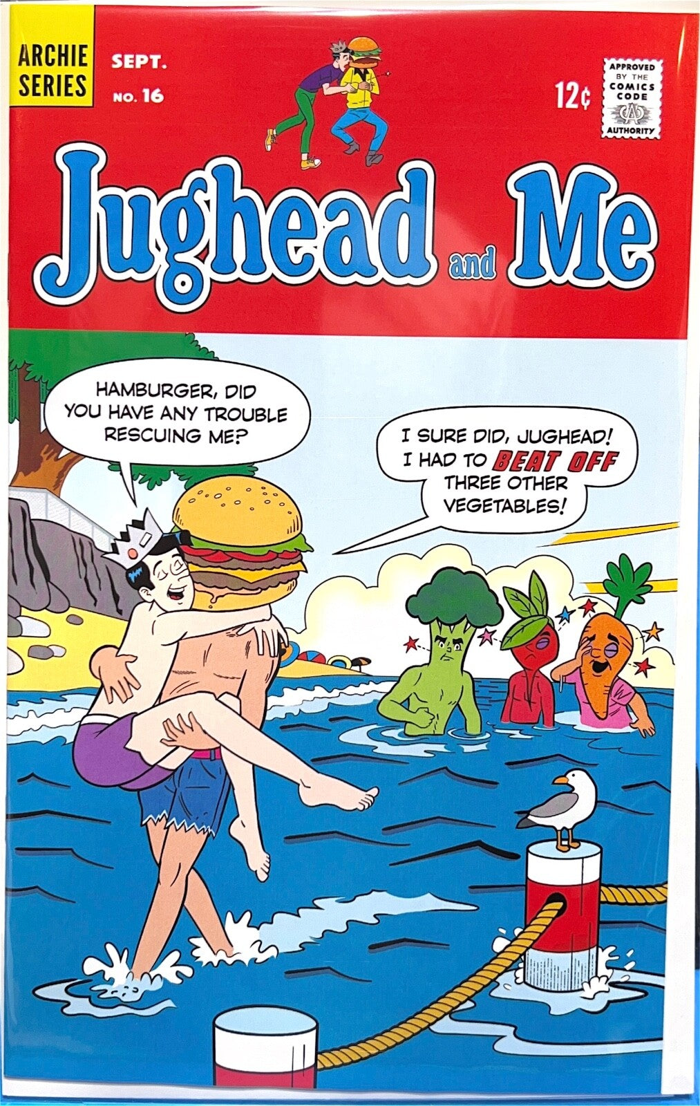 ARCHIE BETTY & ME #16 EXCLUSIVE FACSIMILE - JUGHEAD -  DECARLO HOMAGE  Ltd 250
