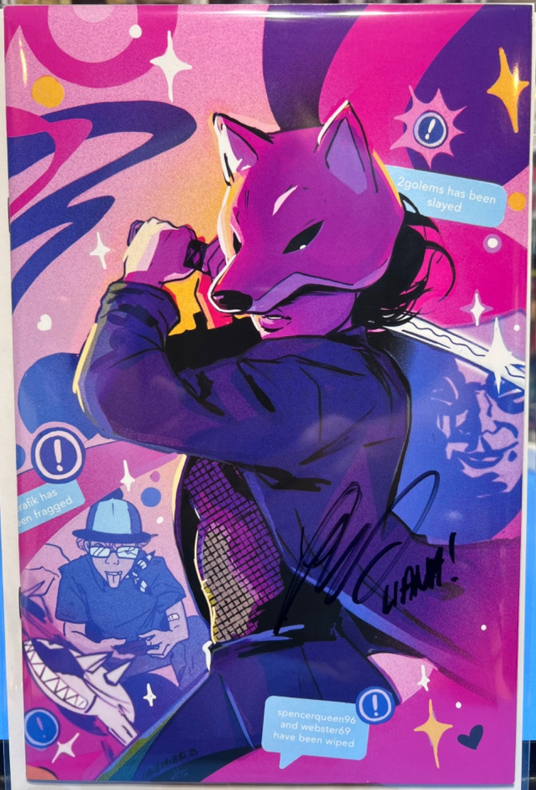 SIGNED EXQUISITE CORPSES #7 VIRGIN EXCLUSIVE - LIANA KANGAS LTD 500 WCOA