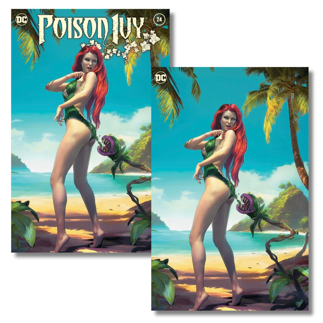 POISON IVY #24 EXCLUSIVE VIRGIN/TRADE COPPERTONE HOMAGE TIAGO DA SILVA  LTD 1000