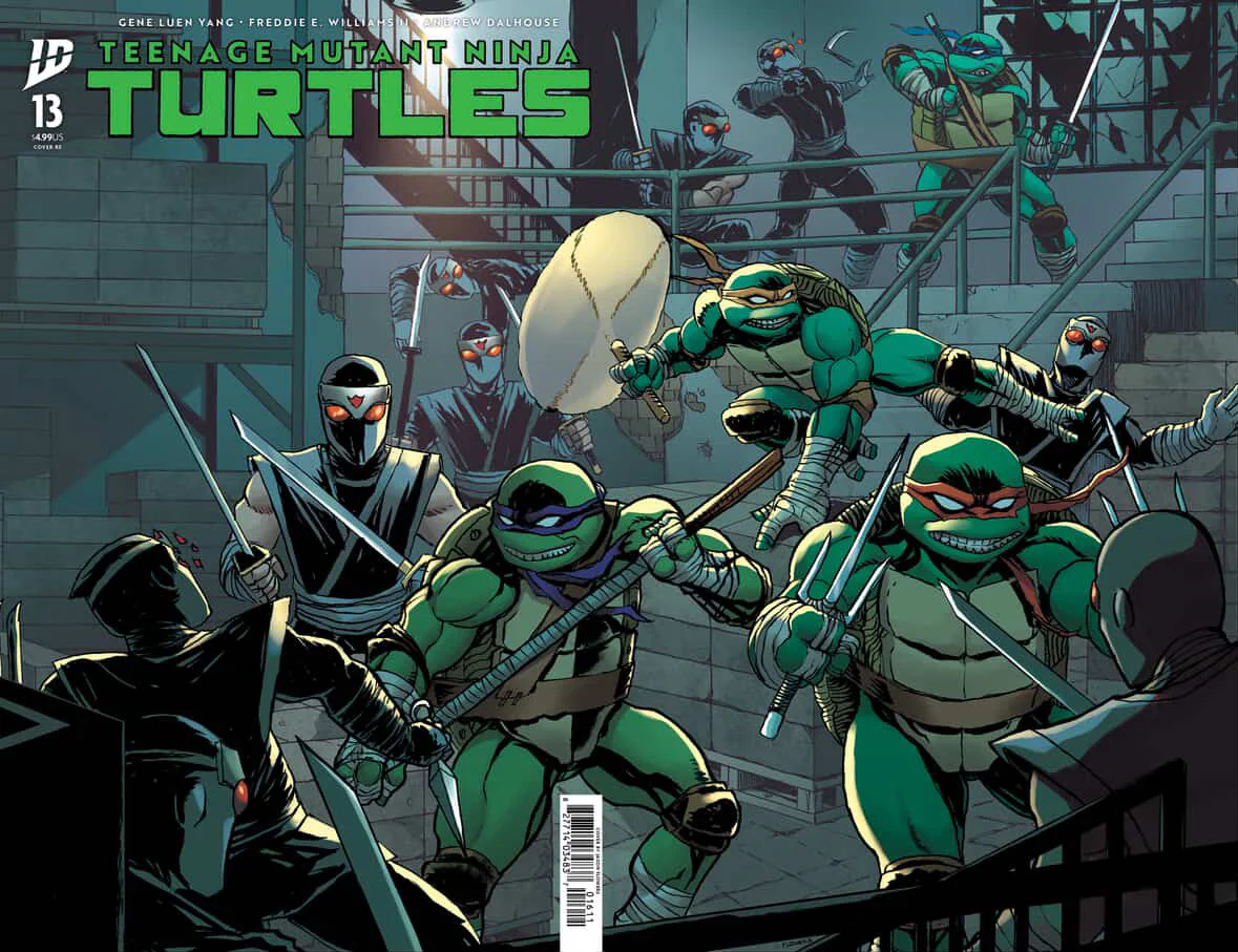 TEENAGE MUTANT NINJA TURTLES #13 (2025) EXCLUSIVE VIRGIN - 1ST APP - FLOWERS