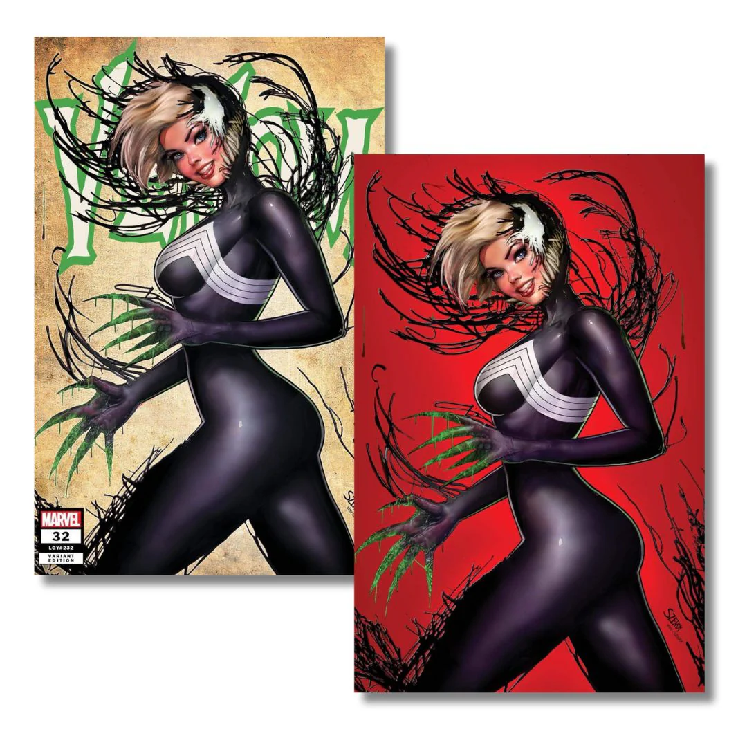 VENOM #32 EXCLUSIVE VIRGIN/TRADE - SPIDER-GWEN - NATHAN SZERDY  LTD 600 COA