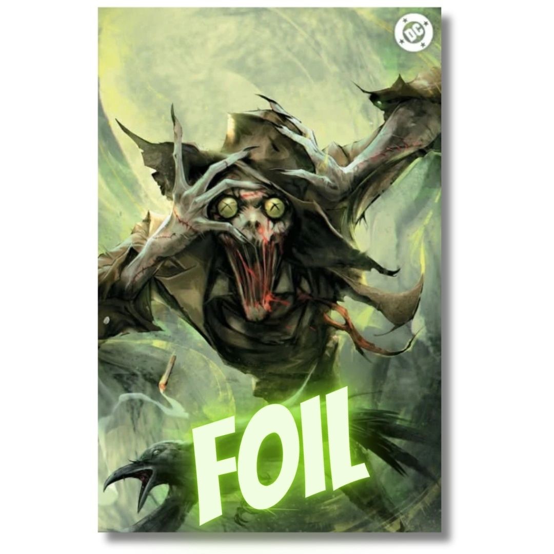 ABSOLUTE BATMAN #19 VIRGIN FOIL EXCLUSIVE - IVAN TAO - 1ST SCARECROW LTD 1K