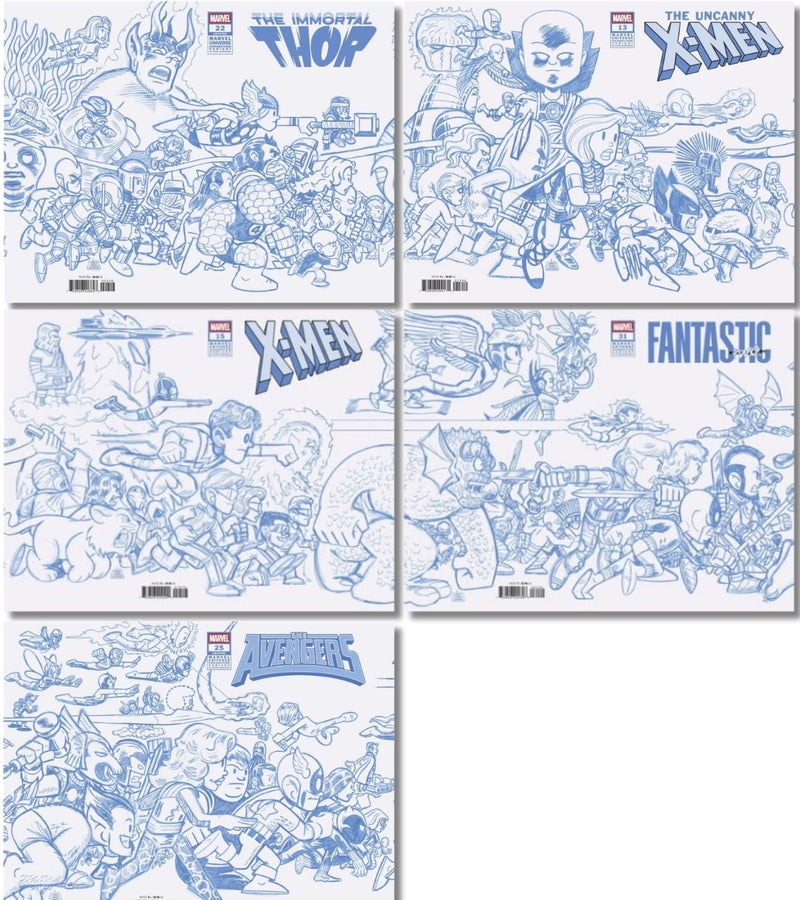 1:50 MARVEL UNIVERSE CONNECTING RATIO SET - GIARRUSO -  MISSING ONE -  14/15