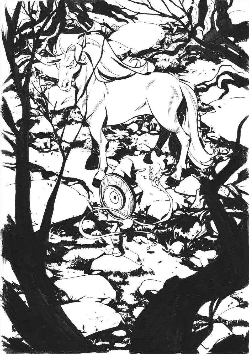 D'ORC #1 VIRGIN EXCLUSIVE B&W 3RD PRINT MEGACON EXCLUSIVE - AKIRA HOMAGE LTD 500