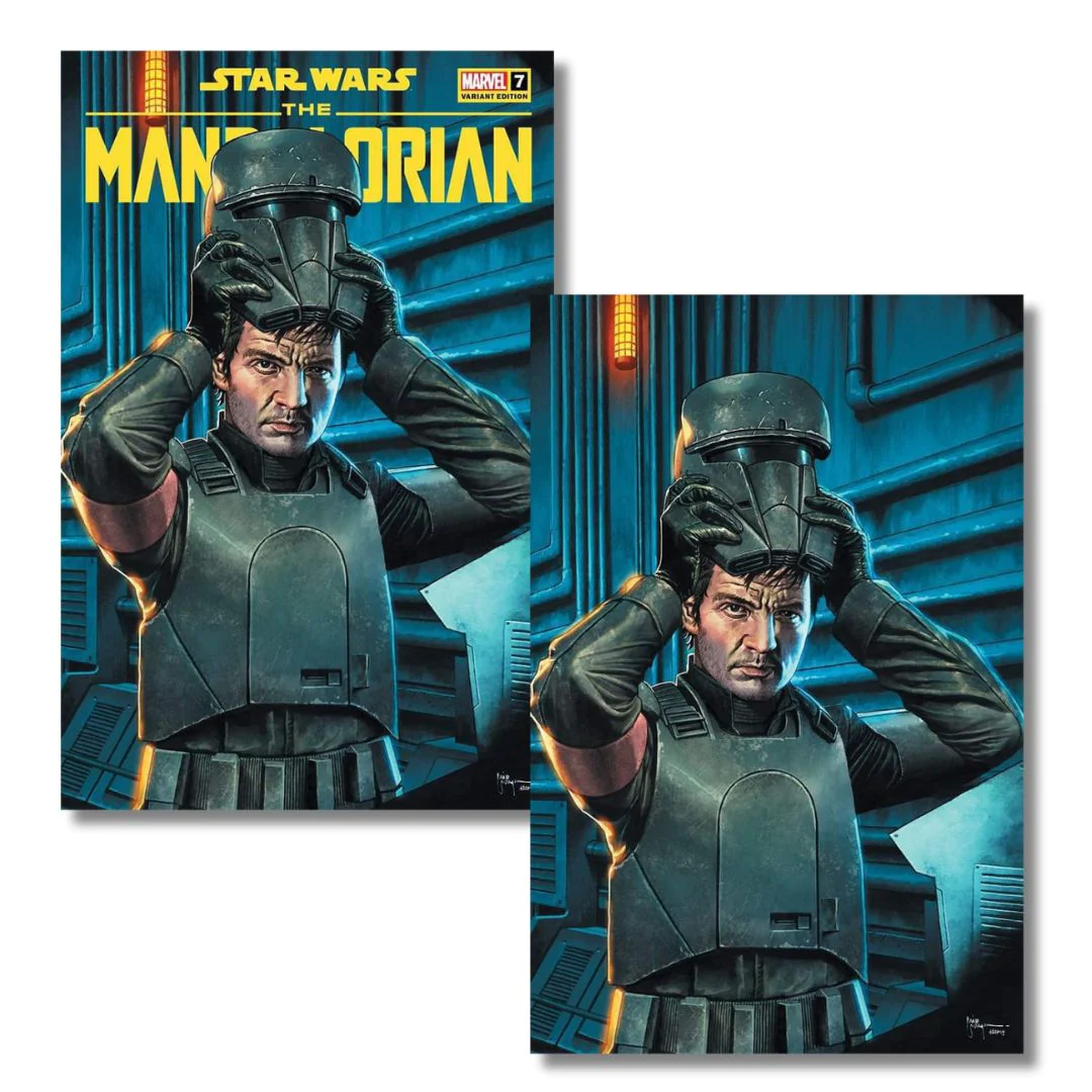 STAR WARS MANDALORIAN SEASON 2 #7 EXCLUSIVE VIRGIN/TRADE - MICO SUAYAN