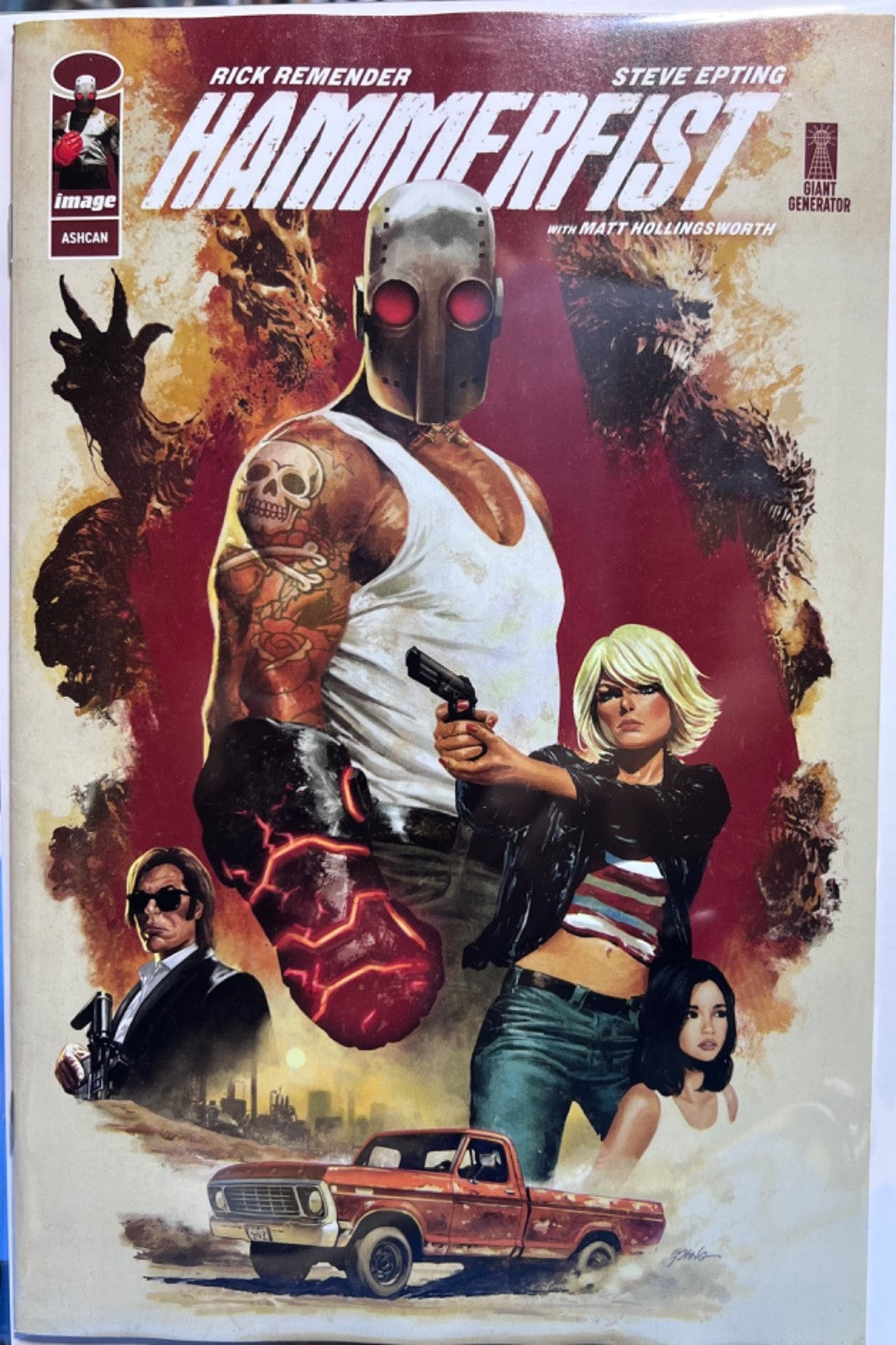 HAMMERFIST #1 ASHCAN 2026 1 PER STORE NM