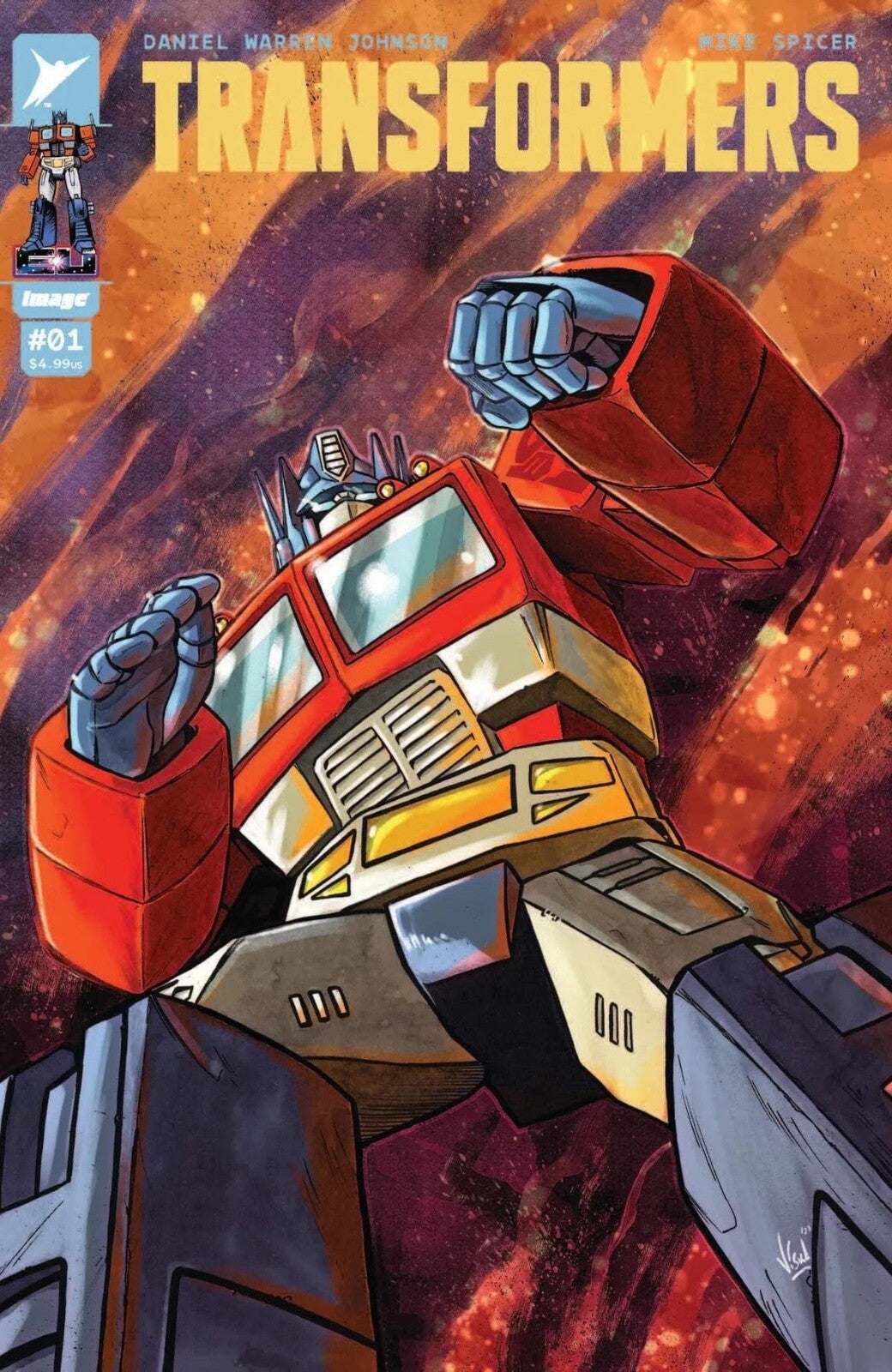 TRANSFORMERS #1 EXCLUSIVE - FEDERICI  (2023) - LIMITED TO 1000