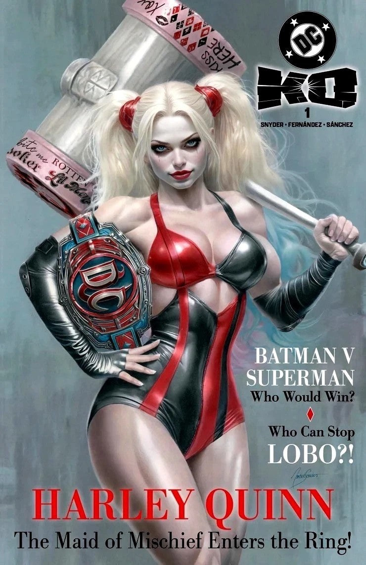 DC KO #1 NYCC EXCLUSIVE - HARLEY QUINN - NATALI SANDERS 2025 LTD 800
