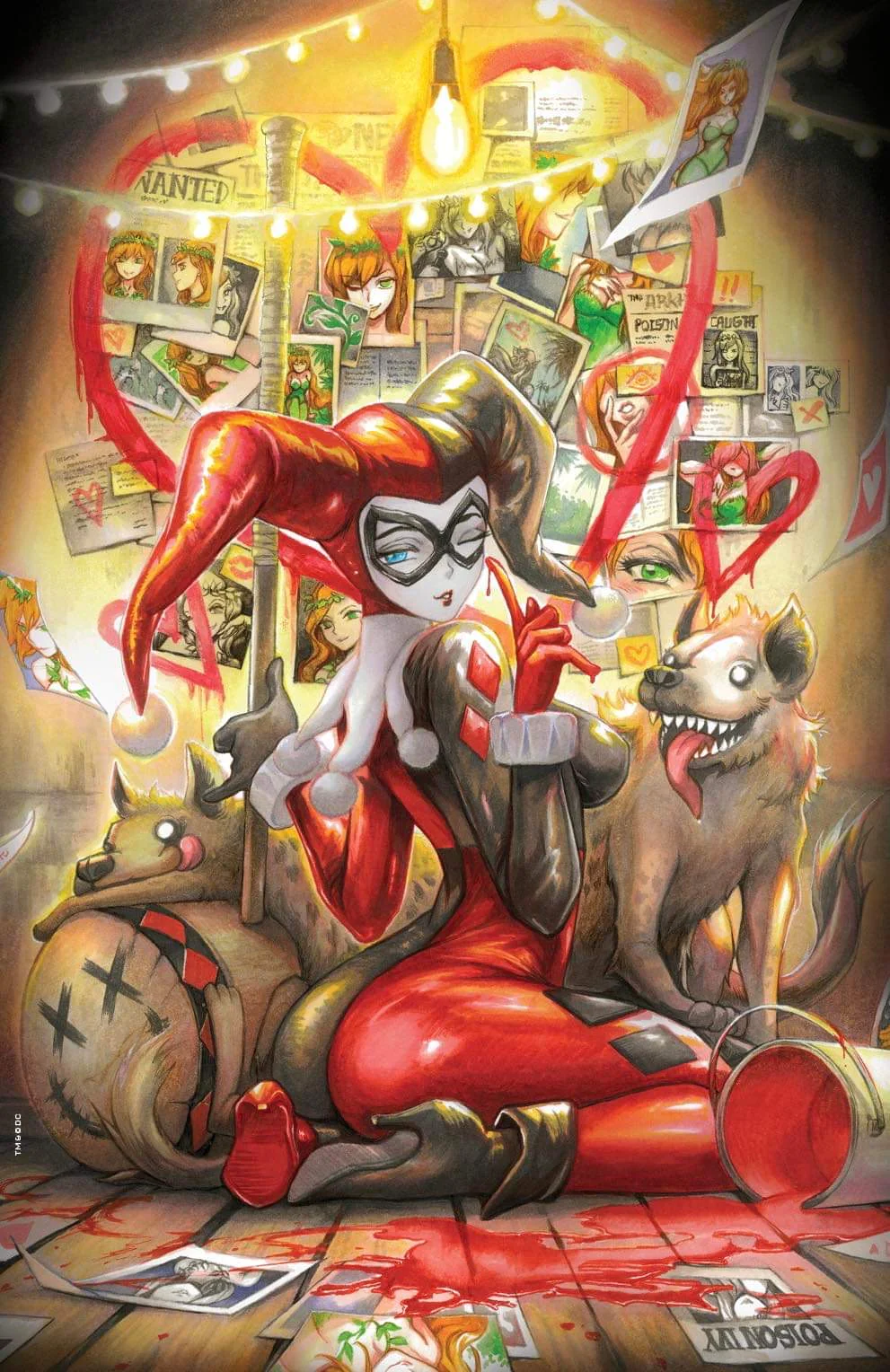 HARLEY QUINN #30 EXCLUSIVE VIRGIN/TRADE - HOT NEW ARTIST RACHTA LIN