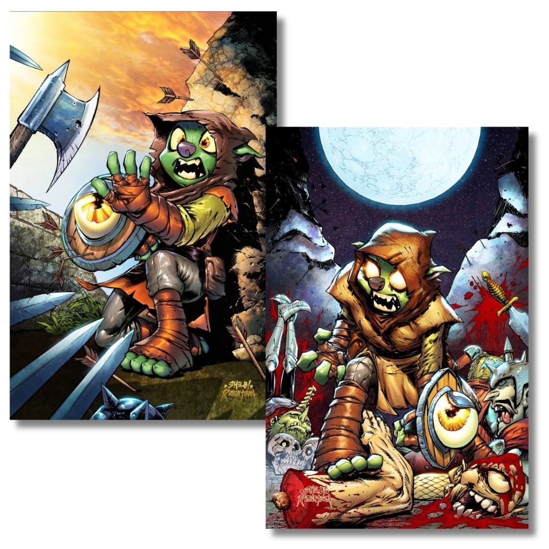 D'ORC #4 VIRGIN EXCLUSIVE  "BEFORE & AFTER" SET - ROBERTSON LTD 500