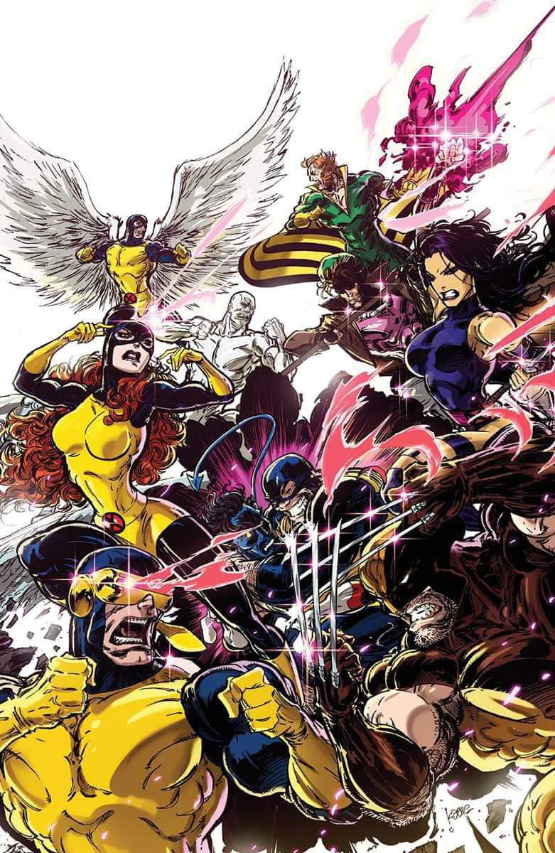 ORIGINAL X-MEN #1 EXCLUSIVE VIRGIN/TRADE - KAARE ANDREWS 90s RETRO - RETURN OF..