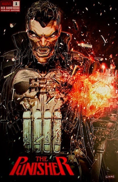 PUNISHER RED BAND #1 EXCLUSIVE - JOHN GIANG