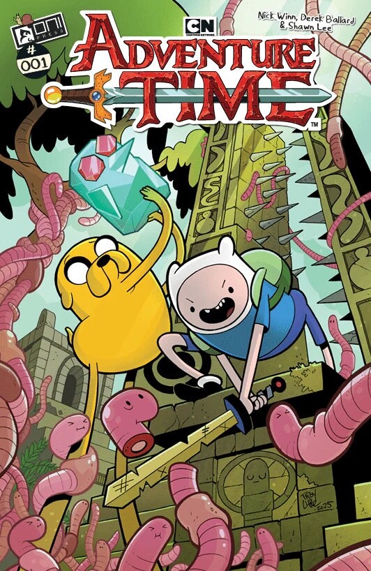 ADVENTURE TIME #1  EXCLUSIVE LTD 500 WORLDWIDE ONI 2025