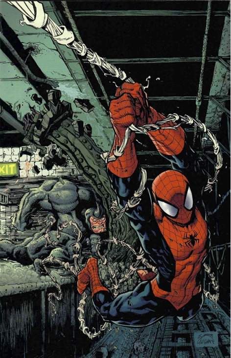 1:25 AMAZING SPIDER-MAN #1 VIRGIN 2ND PRINT INCENTIVE - STEGMAN - RHINO